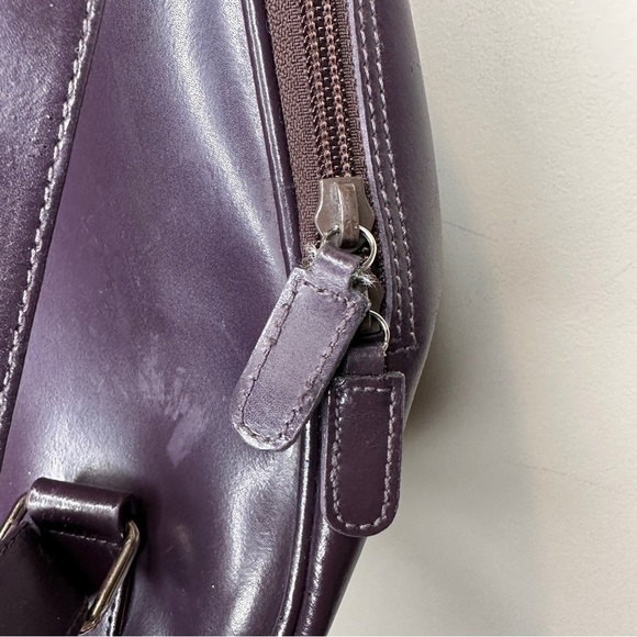 Vintage FURLA backpack in purple - Picture 10 of 16